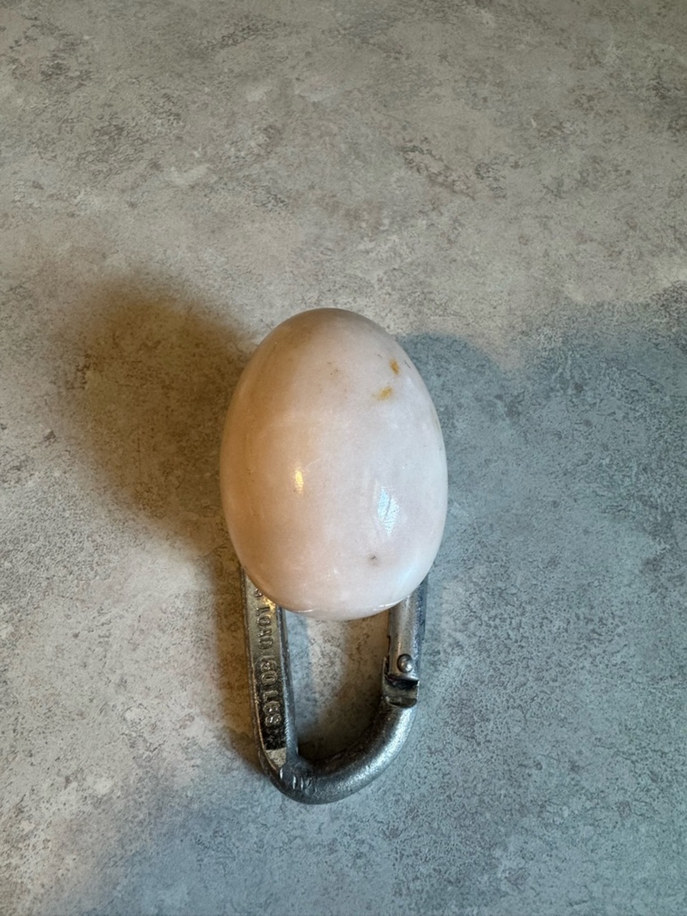 Marble Stone Egg Easter Spring Decor Paper Weight Polished!